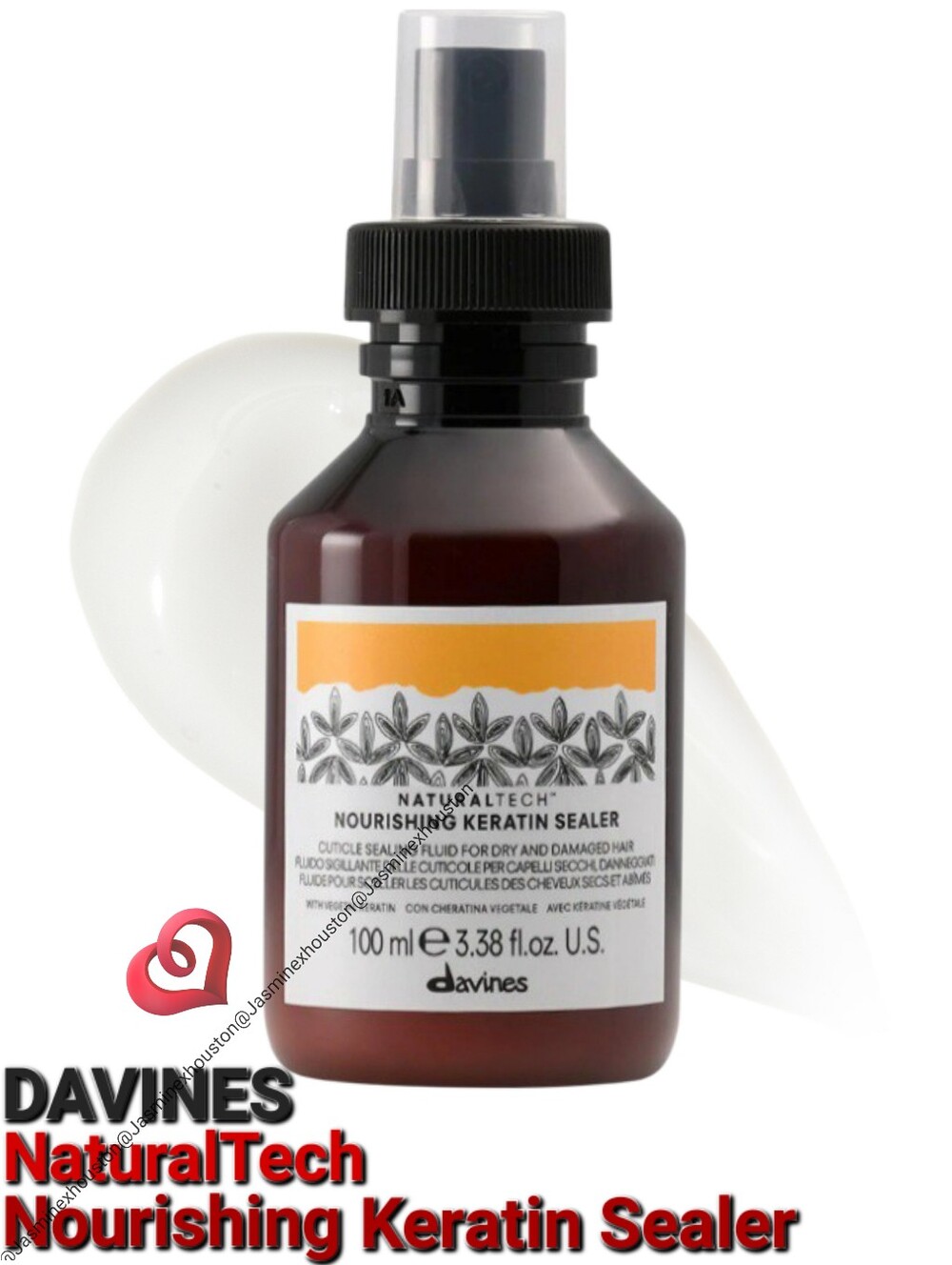 DAVINES NaturalTech Nourishing Keratin Sealer